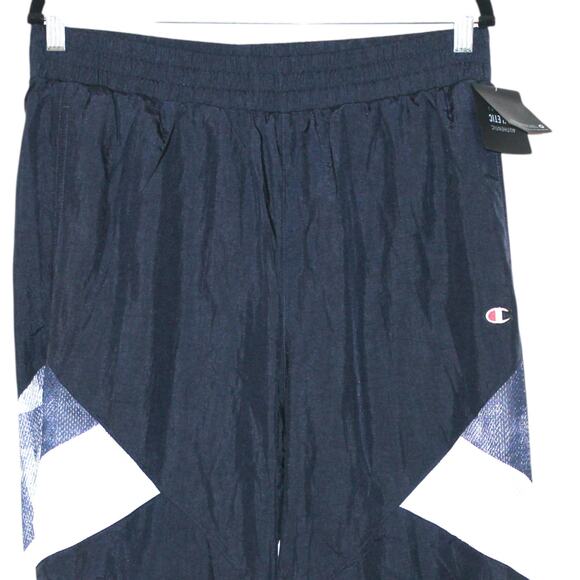 Champion Blue Wide Leg Track Pant Sweatpants Large NWT - Picture 4 of 9